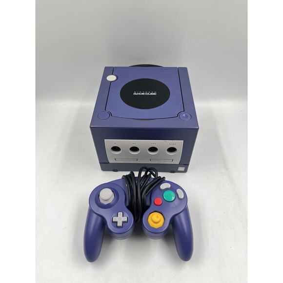 Nintendo GameCube DOL-001 Gaming System - Indigo - TESTED & WORKING - Picture 1 of 13